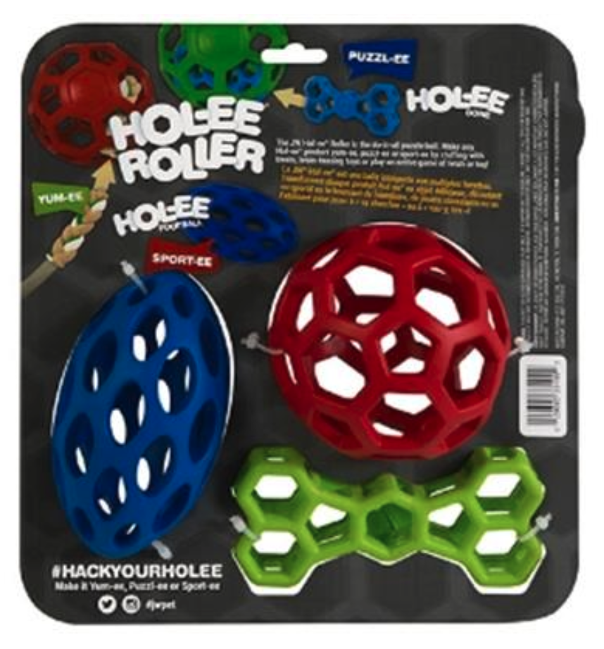 JW® Hol-ee Dog Toy Trio - Designed For Small Dogs