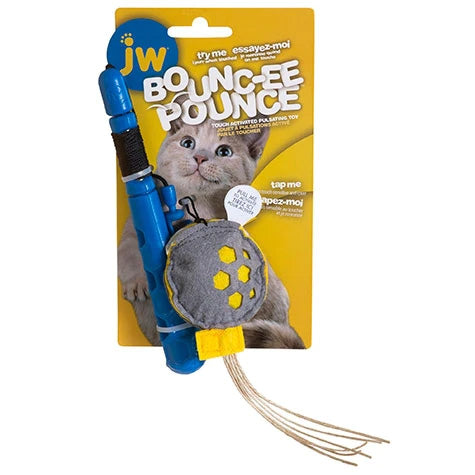 Bounce Pounce Telescopic Electronic Teaser Wand Cat Toy 