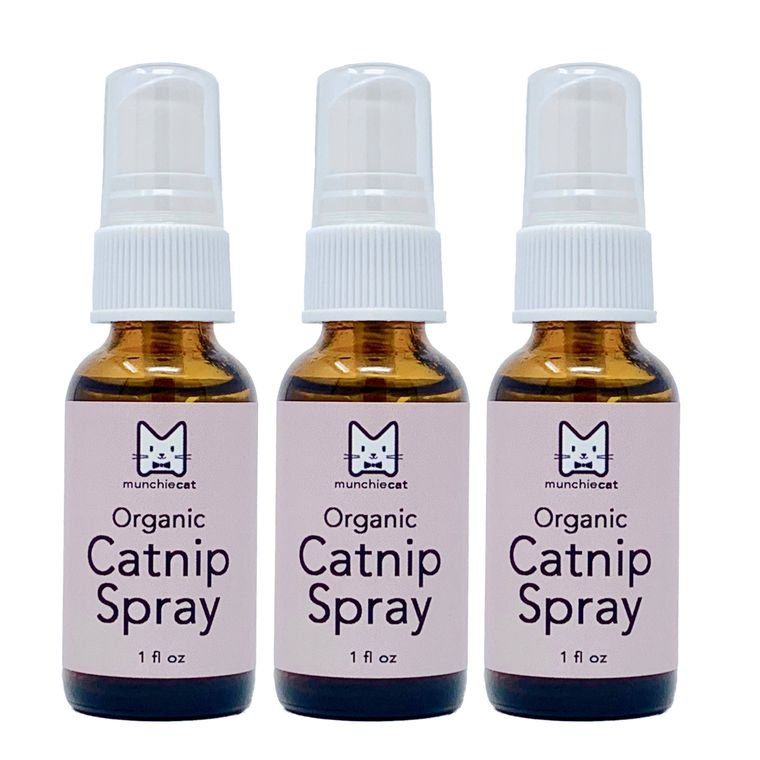 Organic Catnip Spray, Potent Liquid Catnip - 1fl oz