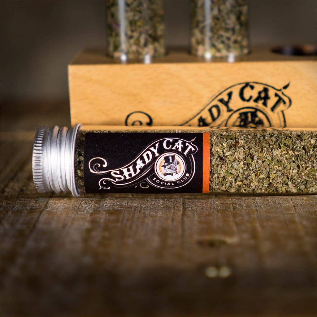 Organic Catnip & Silver Vine Blend Tube Cat Toy