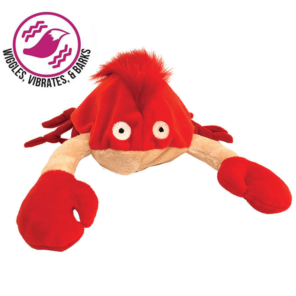 Doggie Pal Crab Vibrating Dog Toy by Hyper Pet