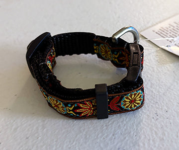 Mandala Star Breakaway Buckle Cat Collar by Surf Cat