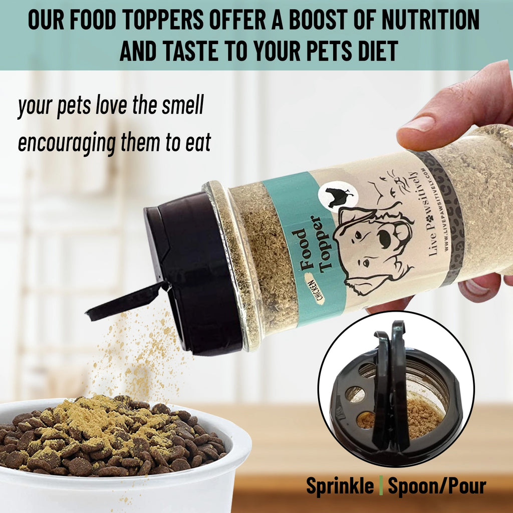 Superfood Toppers with Protein - raw food nutrition without the mess.