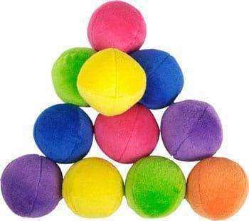Loopies - Bright Bag O’Balls Refill 10 Mini Squeaky Balls