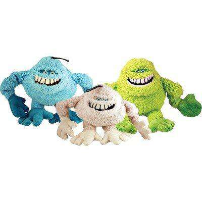 Loopies - Plush Dog Toy with Low Tone Squeaker - Abominable Throwman