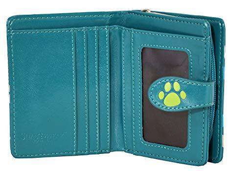Dogs, Bones, and Paws Faux Leather Wallet by ShagWear