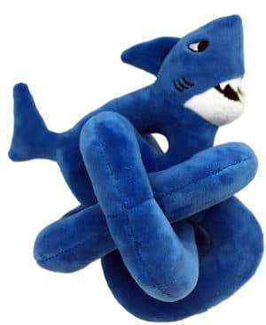 Talking Shark Plush Dog Toy - Animal Sound Chip!