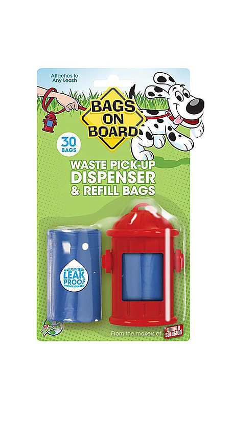 Bags on board leash clearance