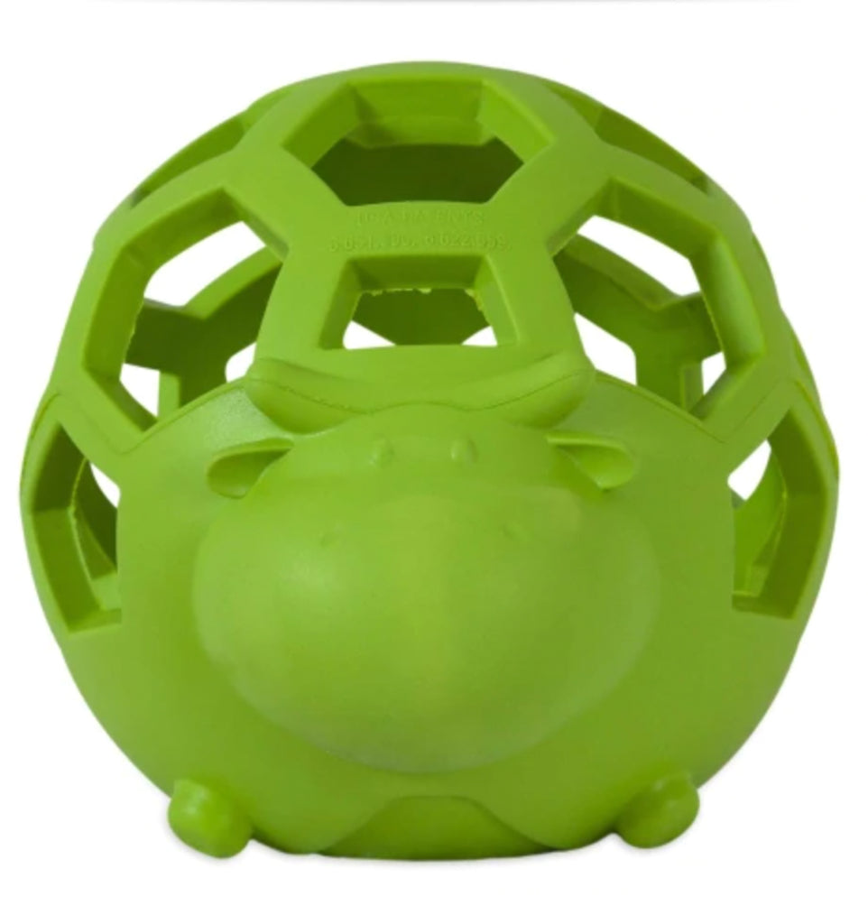 JW Pet Hol-ee Cow Dog Toy, Holey Cow Ball – Designed For Small Dogs