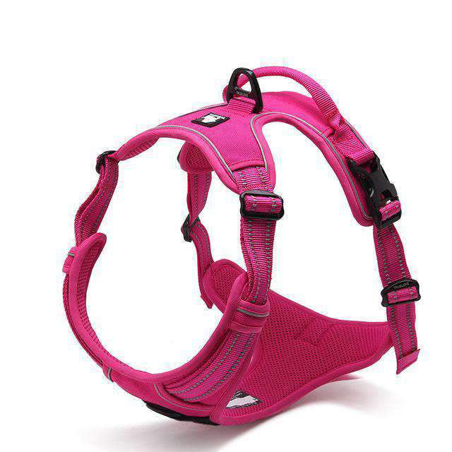 Truelove - The Better Dog Harness - Adjustable at Neck and Chest, No-Pull - Purple, Pink, Blue, or Black
