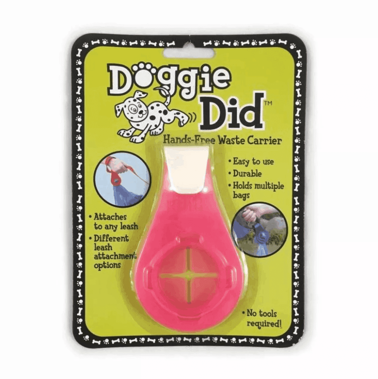 Hands free deals dog waste carrier