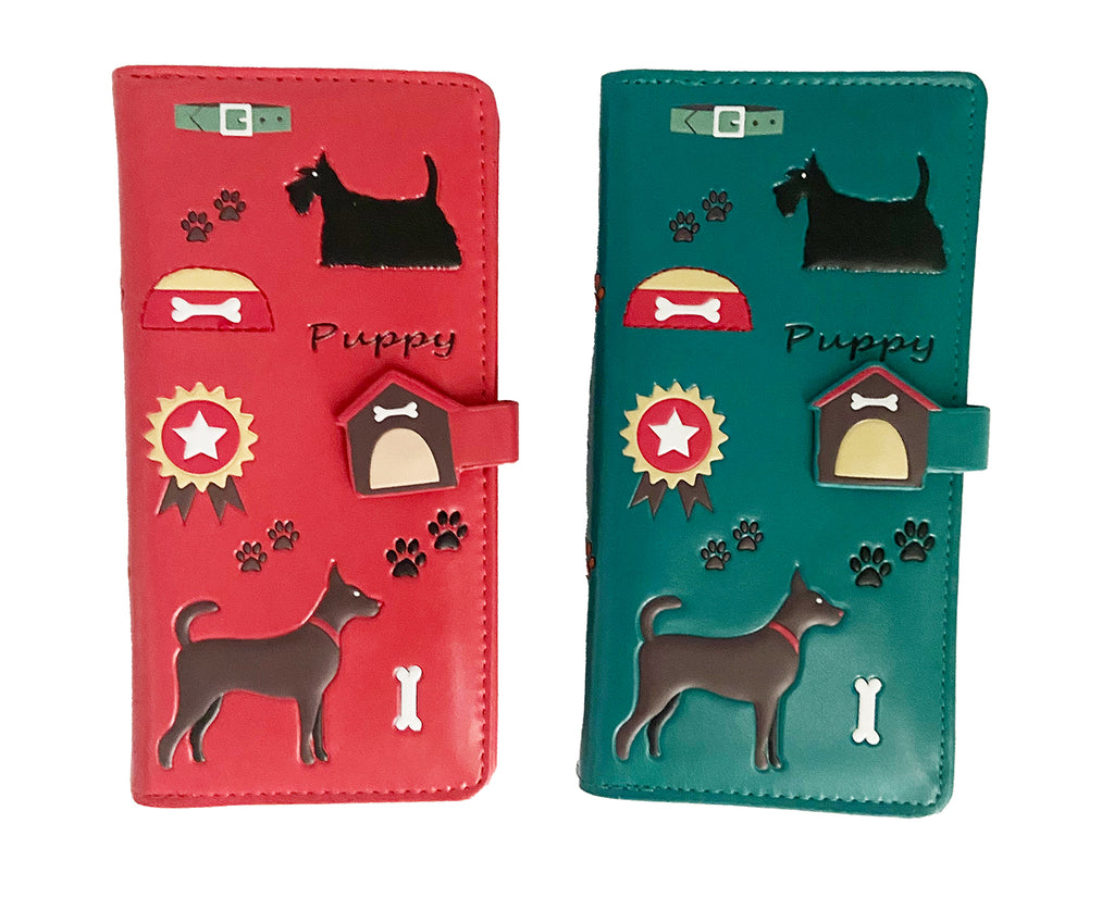 Faux Leather Wallet - Show Dogs and Puppies by Shagwear