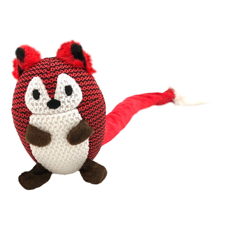 Loopies - Tuggo Tails Dog Toy - Monkey and Racoon