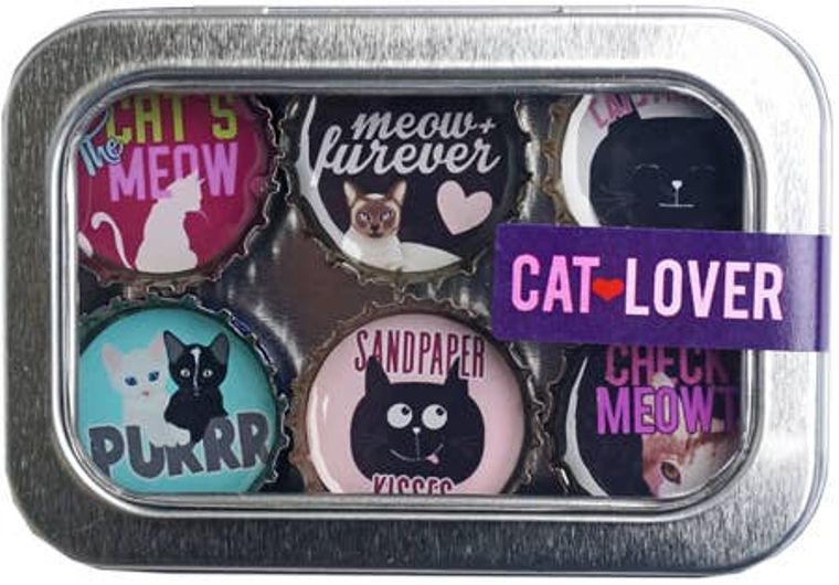 Cat Lover Magnet - Six Pack - by Kates Magnets