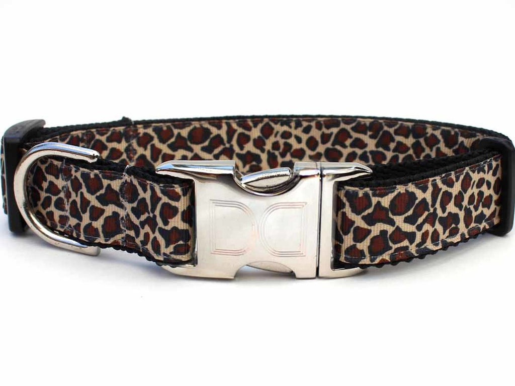 Leaping Leopard Dog Collar by Diva Dog