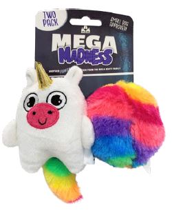 Unicorn Mega Madness Dog Toy - Made for Small Dogs